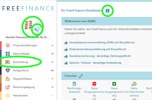 Neues FreeFinance-Layout